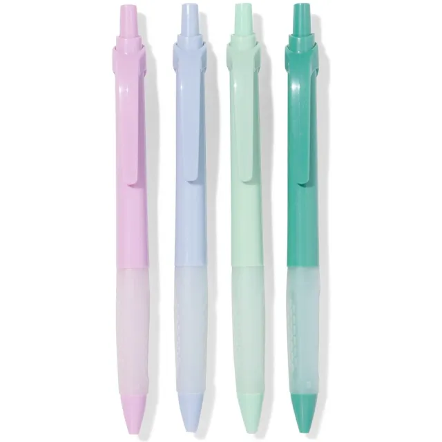 HEMA Pennen rubber blauwschrijvend - 4 stuks