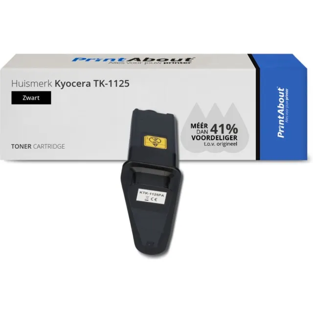 PrintAbout Alternatief voor de Kyocera TK-1125 / zwart