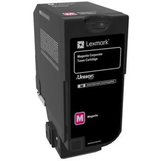 Lexmark 74C20ME tonercartridge 1 stuk(s) Origineel Magenta