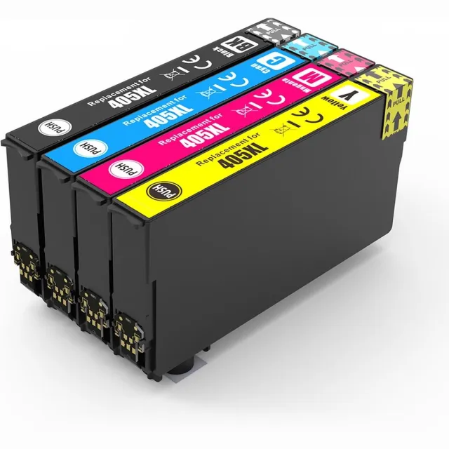 Inktkenners Inktcartridge Geschikt voor Epson 405 / 405XL - Multipack van 4 Multipack XL
