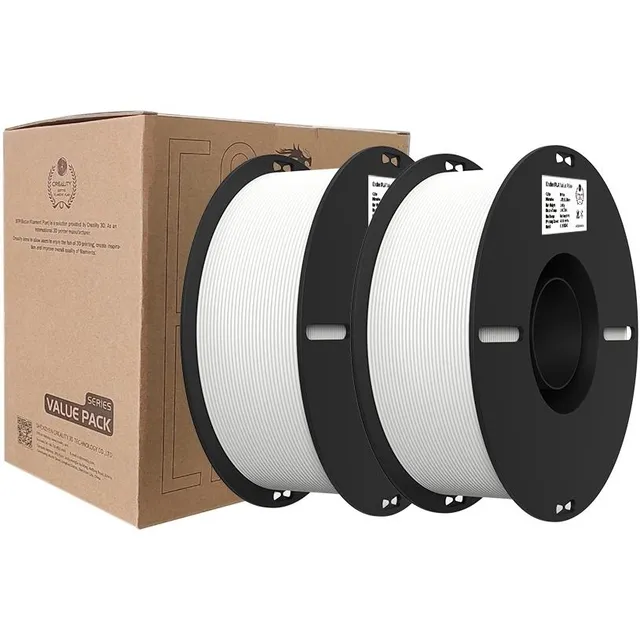 Creality 3D Filament Creality PLA 1.75mm wit 2x 1 kg