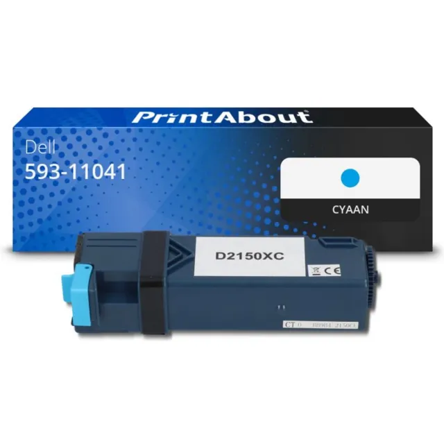 PrintAbout Dell 593-11041 toner cyaan