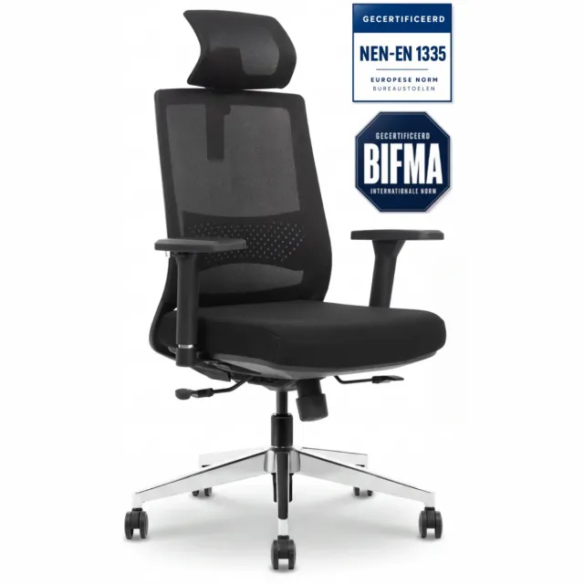 Stane Classic Plus Ergonomische Bureaustoel - Office Chair - Bureaustoelen voor Volwassenen - NEN-EN1335