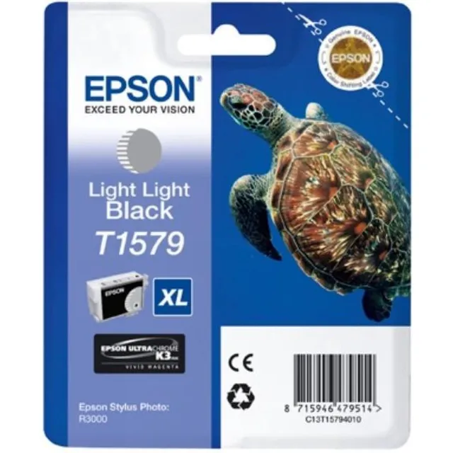 Epson T1579 - Inktcartridge / Licht Zwart