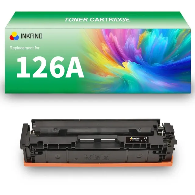 INKFIND 126AU (CE310A) Zwart tonercartridge compatibel met HP 126A (CE310A) Zwart en Canon Cartridge 729 Zwart en HP 130A (CF350A) Zwart - 1-pack Zwart Zwart x 1