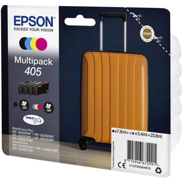 Epson 405 xl ink 4clr multipak Oranje