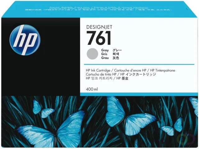 Hp printing & computing 761 originele ink cartridge grijs standard capacity 400ml 1-pack Army