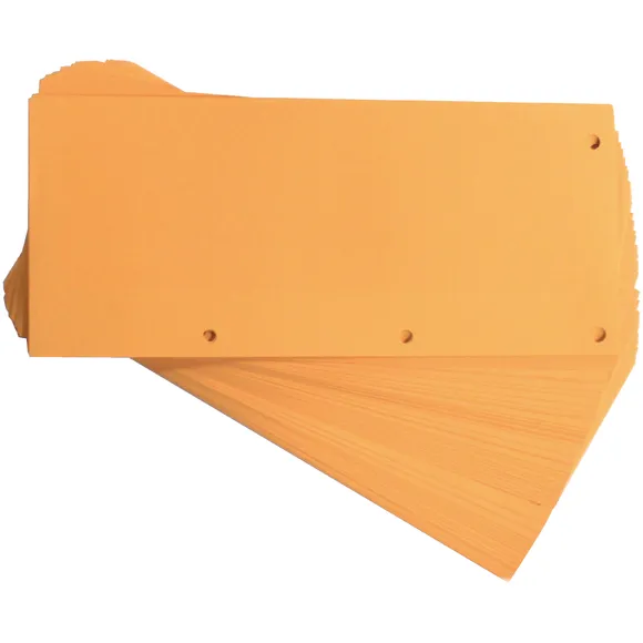 Scheidingsstrook Oxford duo 240x105mm oranje 60 stuks