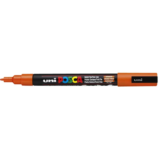 Posca Paintmarker Uni POSCA PC3M fijn donkeroranje