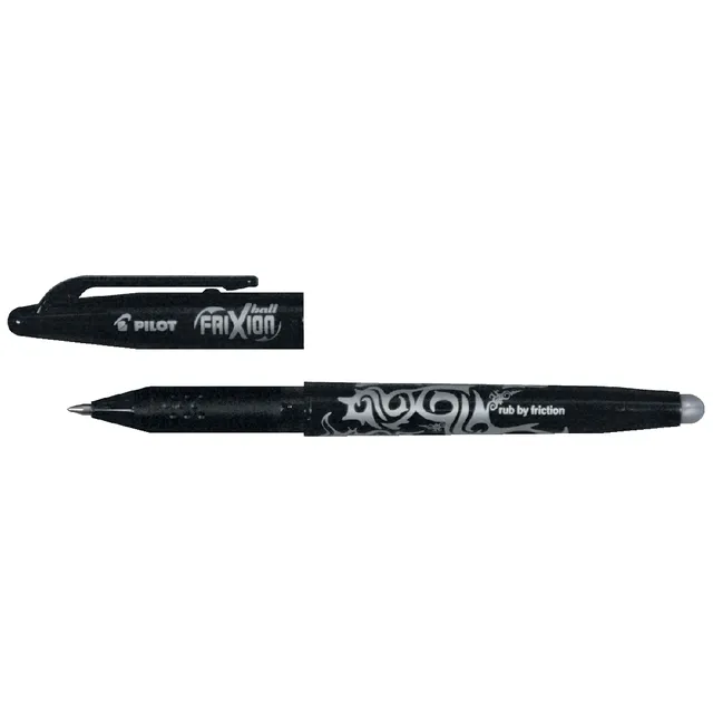 Rollerpen PILOT friXion medium zwart