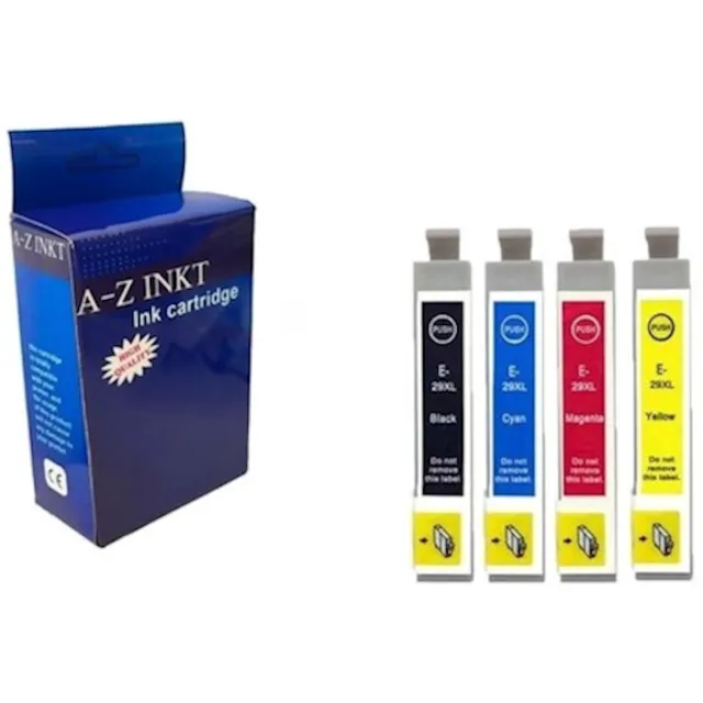 AtotZinkt Huismerk cartridges voor Epson 29 / 29XL T2995 | Multipack van 4 cartridges voor Expression Home XP235, XP245, XP247, XP255, XP257, XP332, XP335, XP342, XP345, XP32, XP355, XP432, XP435, XP442, XP445, XP452, XP455