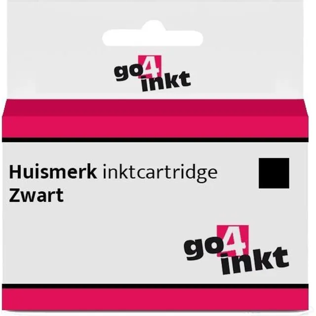 Go4inkt compatible met Epson 33XL, T3351 bk inkt cartridge zwart
