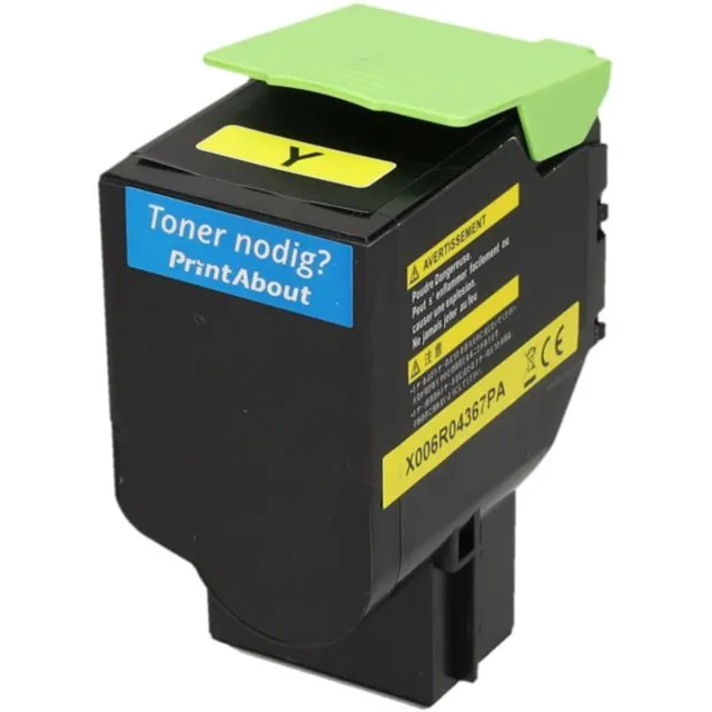PrintAbout huismerk Toner 006R04367 Geel Hoge capaciteit geschikt voor Xerox