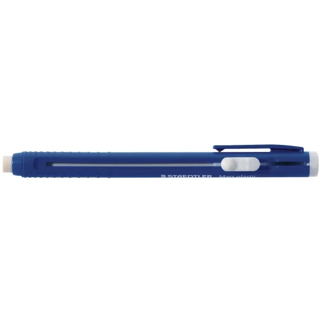 Staedtler gum pen Mars Plastic, blauw lichaam