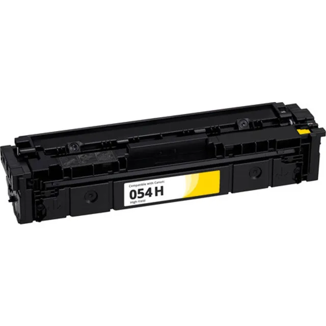 Inktkenners Toner Geschikt voor Canon CRG-054H | 1x Geel Geschikt voor Canon i-Sensys LBP621CW - LBP623CDW - MF641CW - MF643CDW - MF645CX