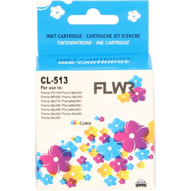 Canon FLWR - Cartridges / Canon CL-513 / kleur / Geschikt voor Canon