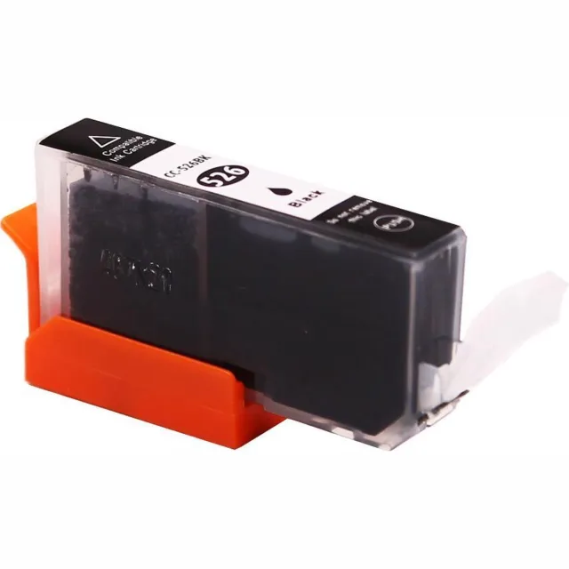 inkmaster Huismerk Cartidge XL Alternatief voor Canon CLI-526 BK XL Zwart | Canon MX 882/ IP4850/ IP4950/ iX6520/ iX6550/ MG5150/ MG5250/ MG5350/ MG6150/ MG6250/ MG8150/ Black