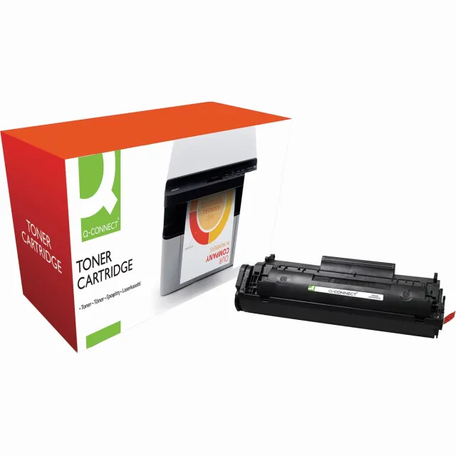 Q-Connect toner zwart 2000 pagina's voor HP - OEM: Q2612A