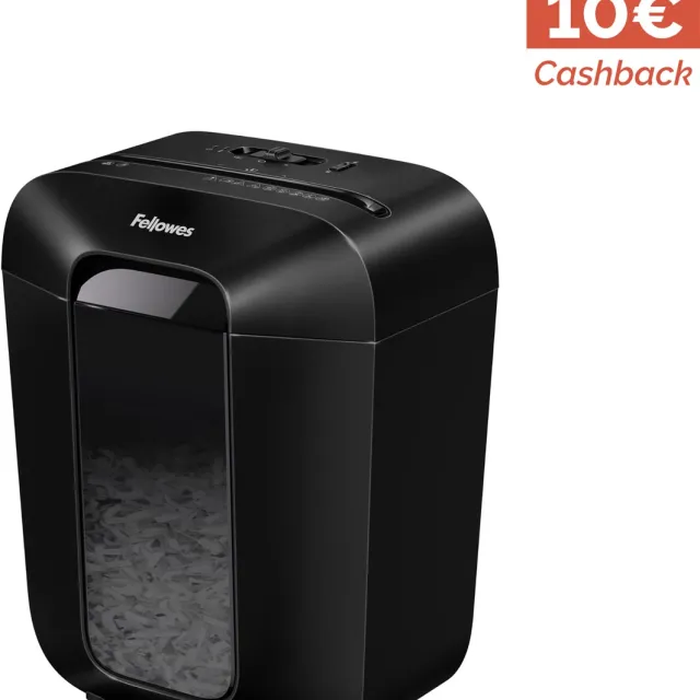 Fellowes Powershred papiervernietiger LX45 zwart
