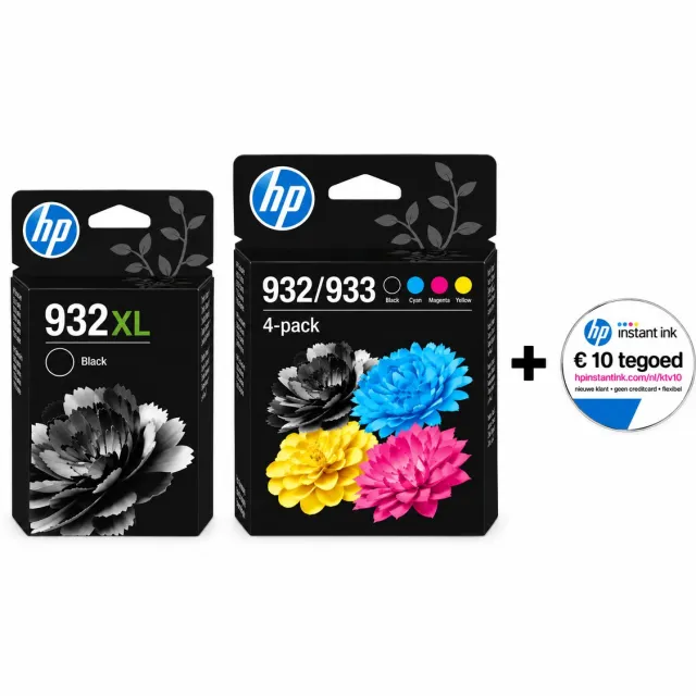 HP 932 + 963XL - Inktcartridge - Kleur & Zwart