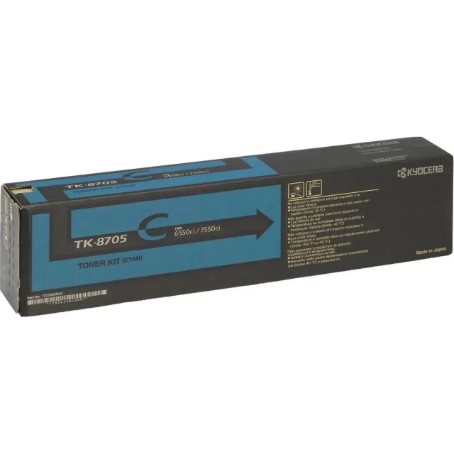 Kyocera 1T02K9CNL0 - TK-8705C - Toner cyaan