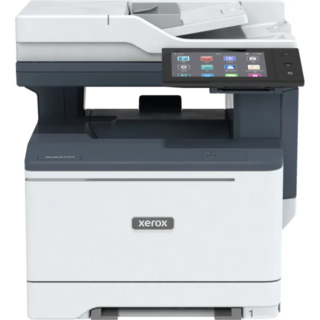 Xerox VersaLink C415 A4 40 ppm dubbelzijdig kopiëren en printen, scannen en faxen, geschikt voor PS3 PCL5e/6 2 laden voor max. 251 vel Multicolore