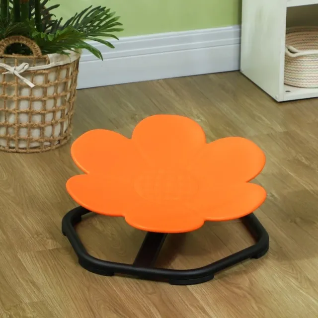 MODFU Sensorische Kinderstoel - Draaibaar - Kunststof - Oranje