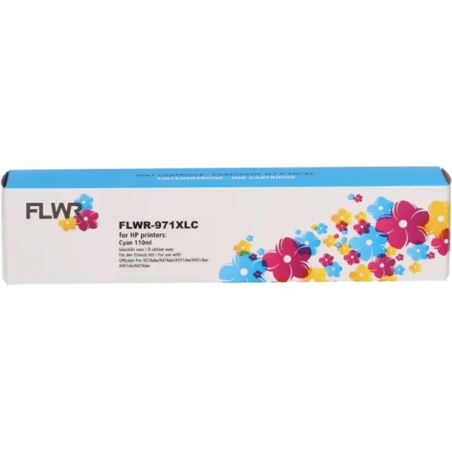 FLWR HP 971XL cyaan (Huismerk (remanufactured))