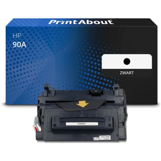 PrintAbout HP 90A (CE390A) toner zwart