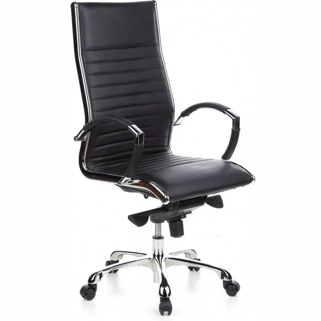 hjh office Parma 20 - Bureaustoel - Leder - Zwart