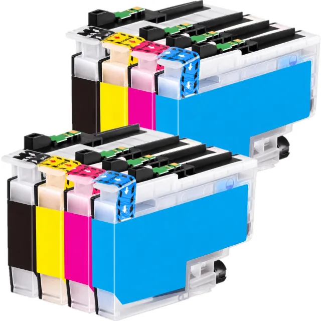 InktDL Huismerk geschikt voor Brother LC424 XL Inktpatronen (8X) - Geschikt voor DCP-J1200W Multipack 8 cartridges
