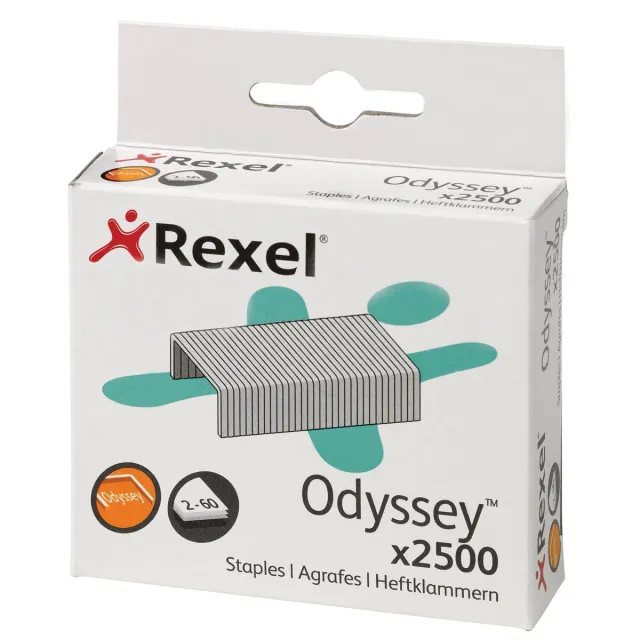 Rexel Nieten rexel odyssey verzinkt 2500 stuks