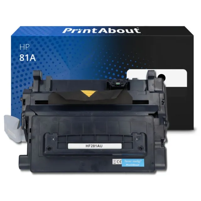 PrintAbout huismerk Toner 81A (CF281AD) Zwart Multipack Geschikt voor HP