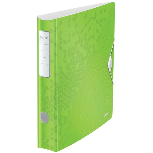 Leitz WOW ordner Active rug van 6,5 cm, groen