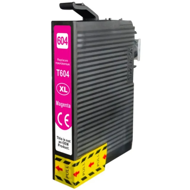 Inktkenners Inktcartridge Geschikt voor Epson 604 / 604XL - 1x Magenta | Geschikt voor EPSON WorkForce WF-2910DWF - WF-2930DWF - WF-2935DWF - WF-2950DWF - XP-2200 - XP-2205 - XP-3200 - XP-3205 - XP-4200 - XP-4205