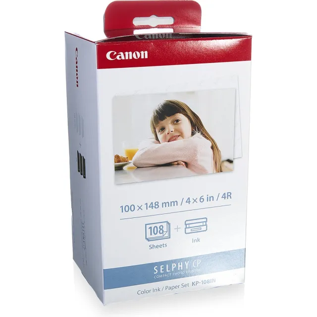 Canon KP-108IN - Inktcartridges Kleur + Fotopapier