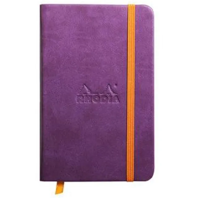 Rhodia 118630C schrijfblok & schrift A6 96 vel Paars