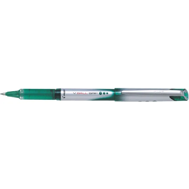Pilot roller V-BALL Grip, medium punt 0,7 mm, groen