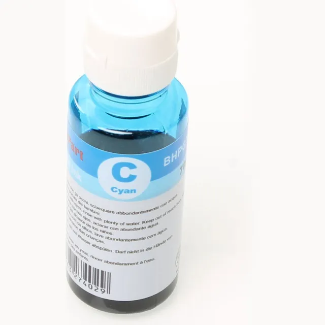 ABC huismerk navulflesje inkt geschikt voor HP 31 cyan geschikt voor Smart Tank 315 455 457 670 675 720 725 7305 7306 750 755 790 795 Plus 555 559 570 655