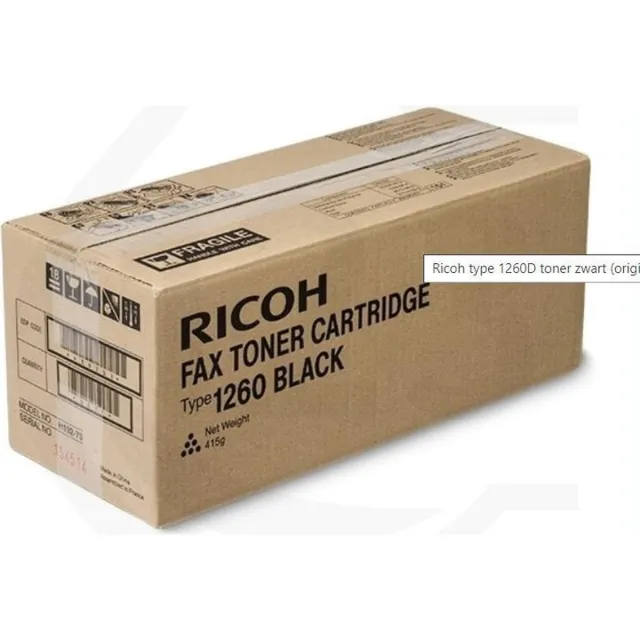 Ricoh T1260D zwart (Origineel)