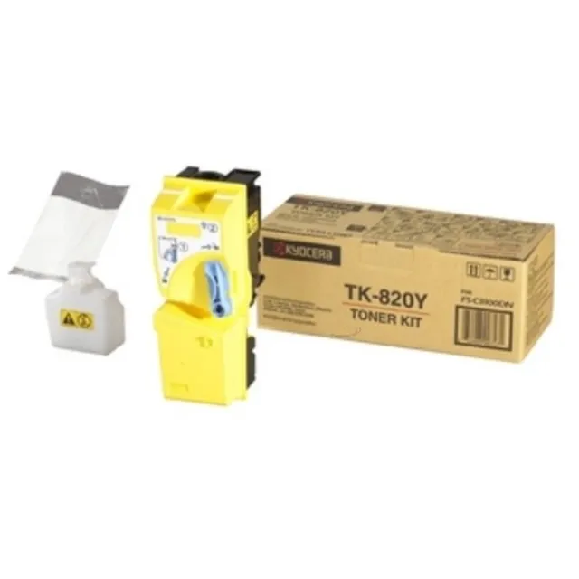 Kyocera Tonercartridge TK-820Y geel