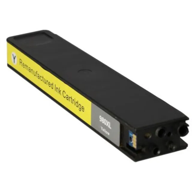 PrintAbout Huismerk HP 980 (D8J09A) Inktcartridge Geel