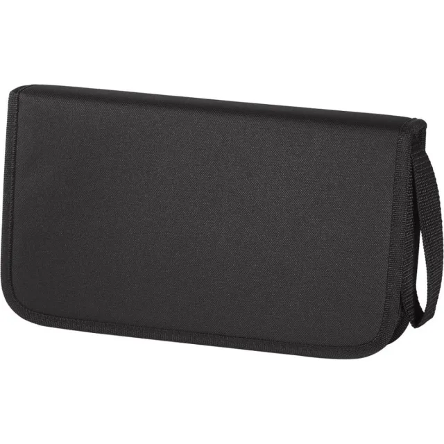 Hama Nylon wallet voor 64 CD/DVD/Blue-ray zwart
