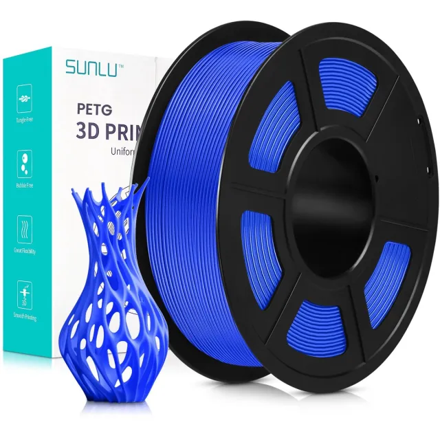 Sunlu PETG Blauw / Blue 1kg - 1.75mm - 3D printer filament