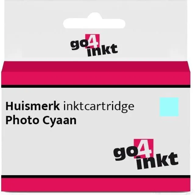 Go4inkt compatible met Epson 378XL lc inkt cartridge licht cyaan