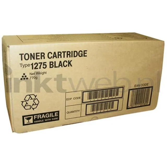 Ricoh 1275 tonercartridge Zwart