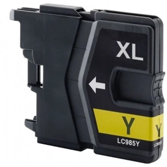 Inktkeuze LC-985 XL Geel - Huismerk inktcartridge compatible met Brother DCP 145C \ DCP 163C \ DCP 165C \ DCP 167C \ DCP 185C \ DCP 195C \ DCP 365CN \ DCP 375CW \ DCP 383C \ DCP 385C \ DCP 387C \ DCP 395CN \ DCP 585CW \ DCP 6690CW \ DCP J125 \ DCP J140W