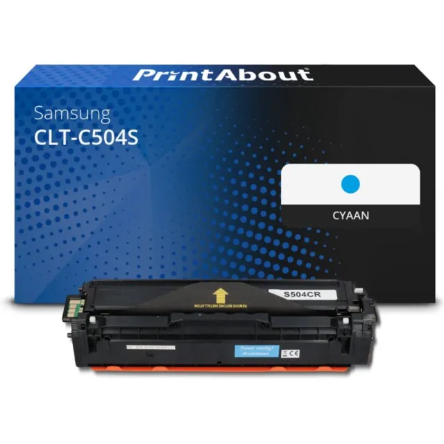 PrintAbout CLT-C504S toner cyaan compatible voor Samsung