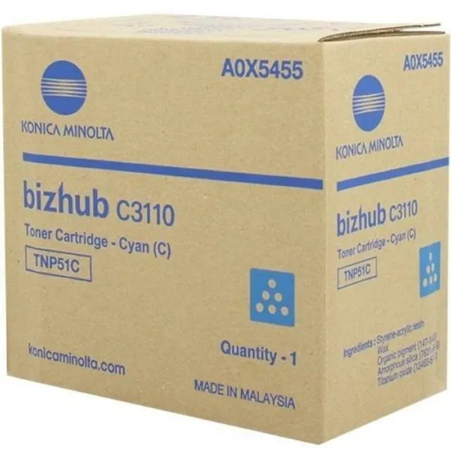Konica Minolta Toner Konica Minolta TNP-51C Cyan