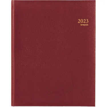 Agenda 2027 Brepols Concorde Lima 7dagen/2pagina's bordeaux